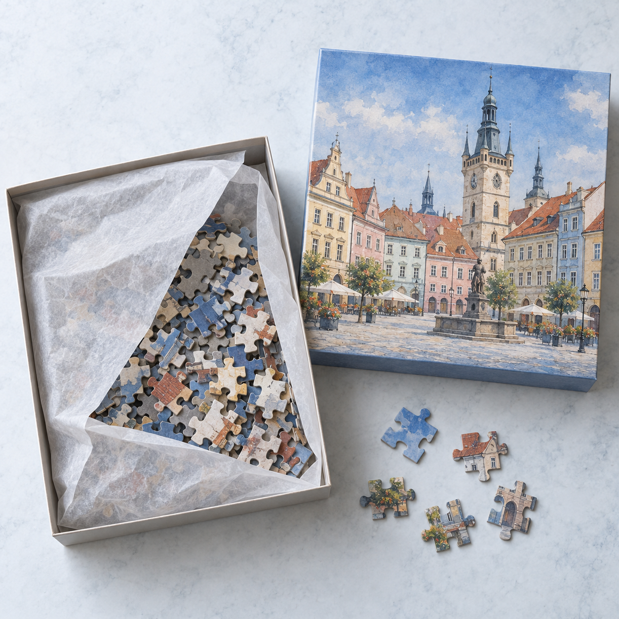 Puzzles for museum shops